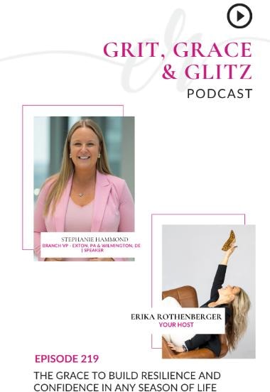 Grit, Grace & Glitz Podcast Episode 219 featuring Stephanie Hammond